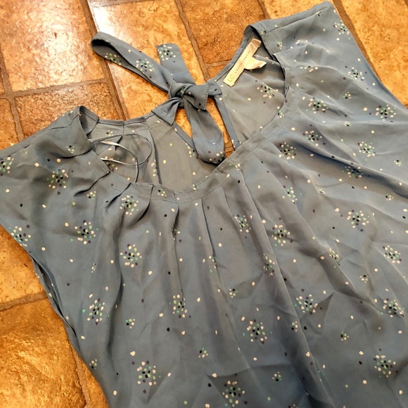 🌻3/$20🌻 Lauren Conrad blouse xs blue - Picture 3 of 6